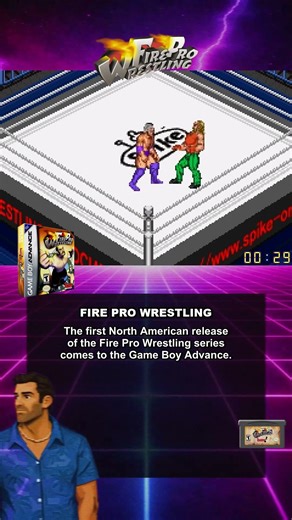 Fire Pro Wrestling (Game Boy Advance) - The first North American release of the Fire Pro Wrestlin...