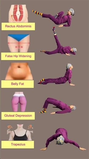 Home Workout: Strengthen Abs & Traps, Fix Wide Hips, Lift Glutes & Sculpt Waist
