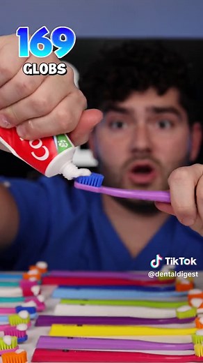 How Many Globs Are in a Tube of Toothpaste?