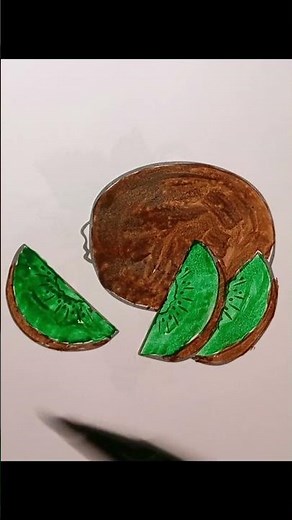 Easy Kiwi Drawing – Fun Art for Everyone!🥝🥝