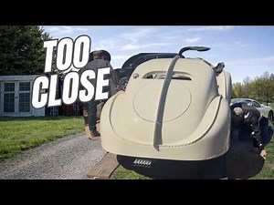 This Was Stressful… Getting The Bugatti On The Trailer