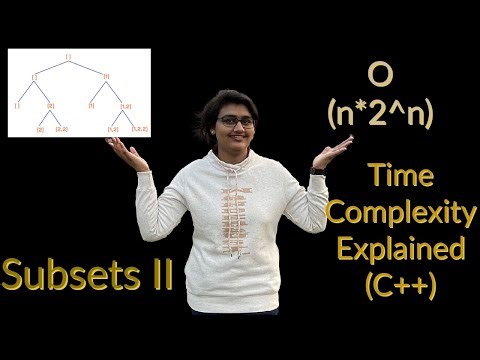 Subsets II | LeetCode 90 - BackTracking Solution with Time Complexity Explained