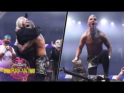 Darby Allin dethrones MJF and wins AEW World Championship! | AEW Spring BreakThru, 4/15/26