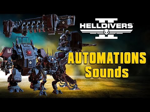 Helldivers 2: Automatons - What do they sound like?