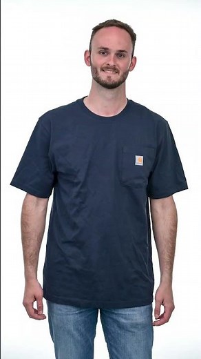 What color will you choose? | Carhartt Men's K87 T-Shirt at Tractor Supply Co.