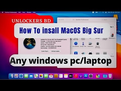 How To install MacOS BIG SUR Olarila On Any windows Pc/Laptop /install MacOS Big Sur Dual Boot