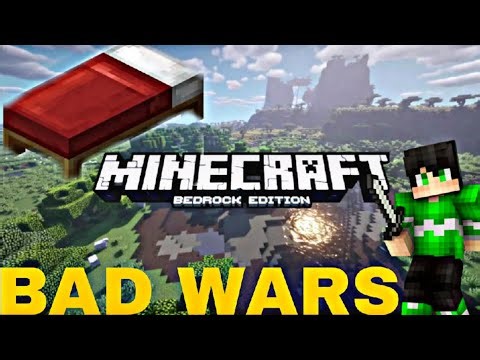 Playing *BAD WARS* with minecraft