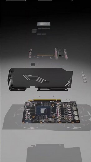 How NVIDIA GPUs Are Actually Built #graphics #pcbuilding #3drender