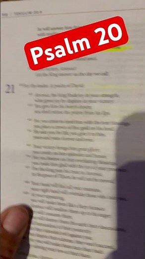 Psalms (Tehillim) 20 | Tanakh/Old Testament | Audio Bible | CJB | Complete Jewish Bible