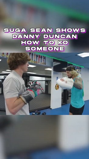 1.1M views · 9.7K reactions | Suga Sean Shows Danny Duncan Some MMA Moves #seanomalley #ufc #fighter #mma #dannyduncan | Sugar Sean O'Malley | Facebook