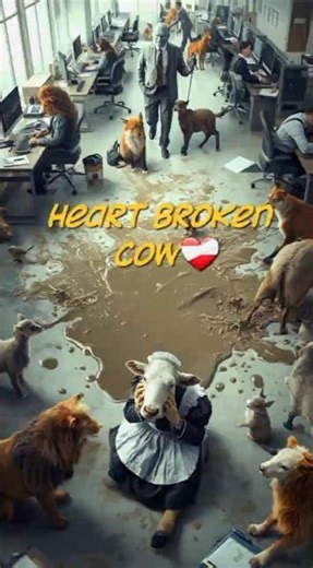 Anthropomorphic Animals Busy in Modern Office #ai #aiart #viral #cartoon #trending #youtubeshorts