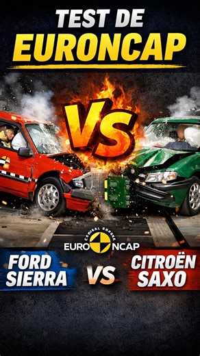 68K views · 216 reactions | Crash Test, Sierra vs Saxo. #citroen #ford #fordsierra #citroensaxo #crash | Motor Sostenible | Facebook