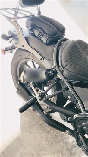 KO Light Ning Slip-On Exhaust for Honda Rebel 500 | Sound Test & First Look 🔥