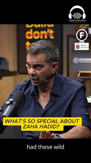 Zaha Hadid redefined architecture with bold, fluid, future-shaping designs. Credit: Raj Shamani #ZahaHadid #ArchitectureIcon #DesignLegend #FutureArchitecture #CreativeGenius | Voice of Growth