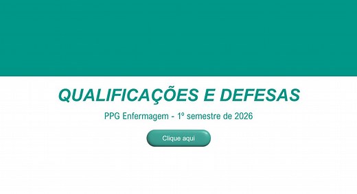 Programa de Pós-Graduação em Enfermagem - Site Institucional da Universidade Federal de Juiz de Fora