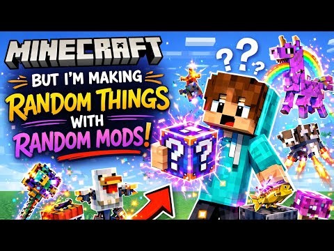 Minecraft But I Installed Completely RANDOM Mods…