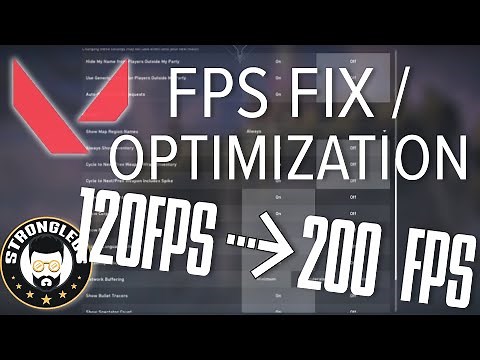 VALORANT - 100% FPS INCREASE / OPTIMIZATIONS / INPUT LAG REDUCTION / SMOOTH GAMEPLAY (2020)