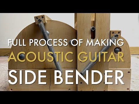 Let's make your own guitar side bender