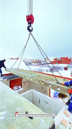 Concrete Roof Install! Pro Builds a Solid Roof Structure