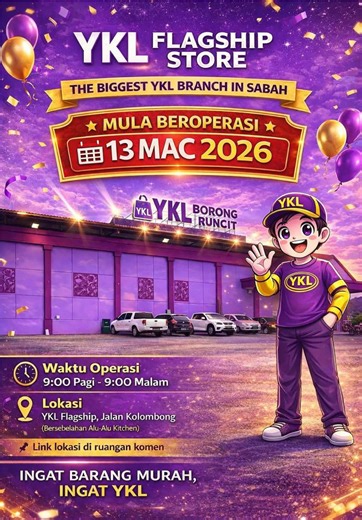 Pembukaan Cawangan Baharu di YKL Kolombong