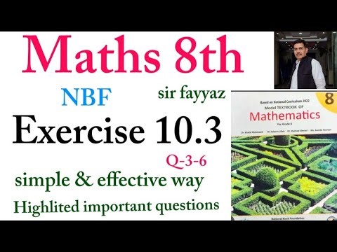 Maths class 8th | exercise 10.3 | ex 10.3 | Q-3-6 | NBF | unit 10 | Practical Geometry | grade 8
