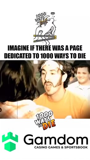 1000 ways to die on Instagram: "The legendary show 1000 Ways to Die brings you the most bizarre, outrageous, and mind-blowing deaths ever told — and we’re keeping it alive. 💀🔥 From freak accidents to ironic fates, relive the craziest stories from the series that made death strangely entertaining. Follow @waystodieok for daily clips, dark humor, and the weirdest ways people have met their end. #1000WaysToDie #WaystoDie #BizarreDeaths #DarkHumor #TrueStories #ShockingDeaths #TVShow #CultClassic