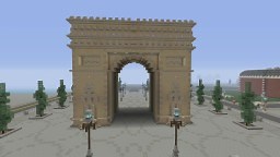 Arc de Triomphe Minecraft Map