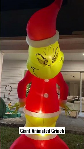 Grinch inflatable