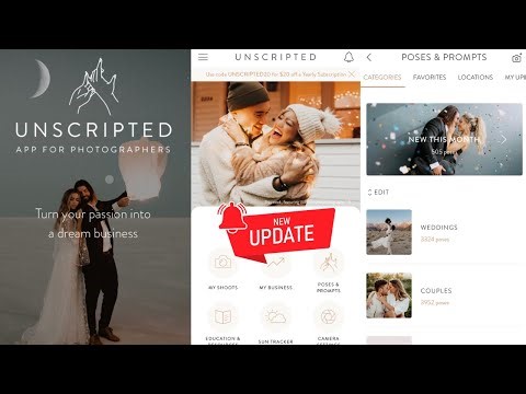 Unscripted Posing App (UPDATES) A Photographer's Must Have!