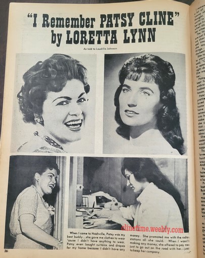 Loretta Lynn Remembers Patsy Cline