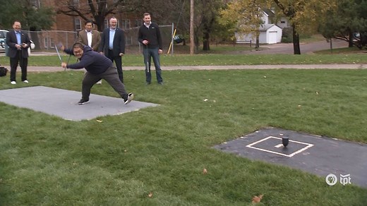 3.4M views · 9.7K reactions | Tuj Lub (pronounced too-loo) is a traditional Hmong sport that's been played for more than 5,000 years. This summer, St. Paul made news when it installed some of the first Tuj Lub courts in the country. We asked David Gillette to learn the game and teach us how to play. | Almanac | Facebook