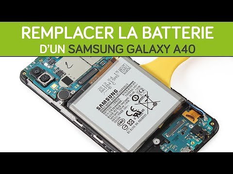 Comment remplacer la batterie samsung Galaxy A40