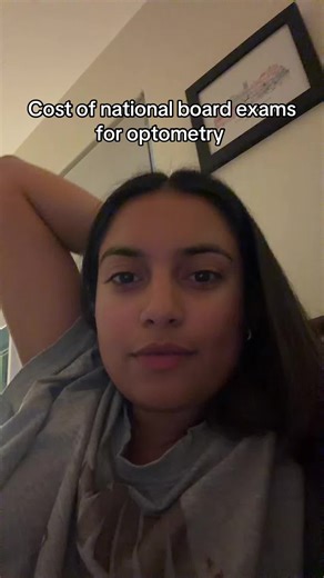Cost of National Board Exams for Optometry Students