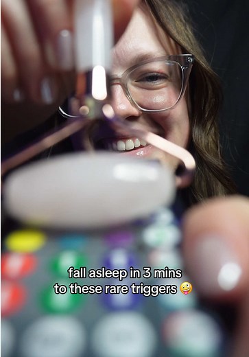 Rare ASMR Triggers for Visual or Sound Relaxation