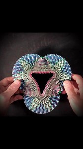 6.5K views · 66 reactions | These stunning geometric structures, crafted by Darryl Bedford, are a perfect blend of modern origami, kirigami, and traditional handicrafts. #parametricarchitecture #origami #papercreations #origamiart #papercraft #creativepaper | ParametricArchitecture | Facebook