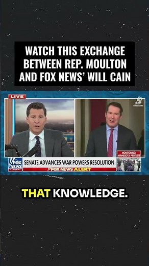 Rep. Seth Moulton: "Read the Constitution, it's not hard."