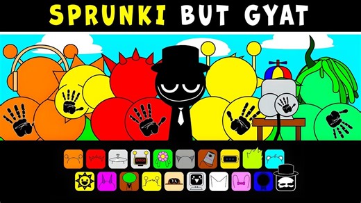Incredibox_ Sprunki - 但都是 GYAT（新 Mod）