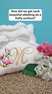 How did we get such great stitching on a fluffy surface? The Hatch laydown stitch! #Hatchembroidery #machineembroidery #digizitingtutorial | Hatch Embroidery | Facebook