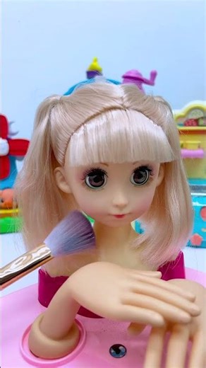 ASMR Unboxing Doll Makeup Kitchen Set Toys, Satisfying With Lina ASMR Videos #asmr