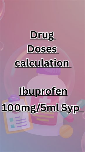 Akshayy Thakare on Instagram: "Ibuprofen drug dose calculation.! Note - Before prescribing any medication please read drugs indications, contraindications, side effects, maximum dose, and toxic dose.! #MedicalEducation #Pediatrics #DrugDosage #viral #doctorlife"
