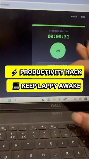 computer awake without constantly touching the mouse. 🚀