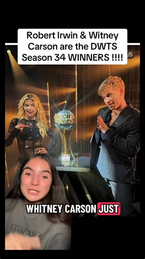 Nat:) on Instagram: "Ahhhh #dwts #dancingwiththestars #realitytv #robertirwin #witneycarson #milomanheim"