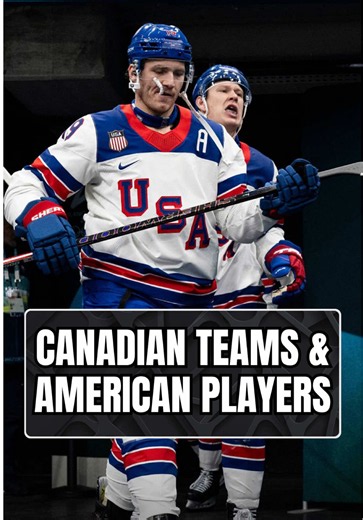 So, Americans don’t want to play for Canadian teams anymore?? Seems that way for at least the guys on the USA Olympic roster after Brady Tkachuk was just traded to the Florida Panthers, and Quinn Hughes was dealt earlier last year from Vancouver to Minnesota. If this is the case, there will be a couple more names on the move in the near future and it’s a massive problem for the NHL to have some of their star American players not want to play for a Canadian team. #nhl #hockey #fyp #foryou #trendi