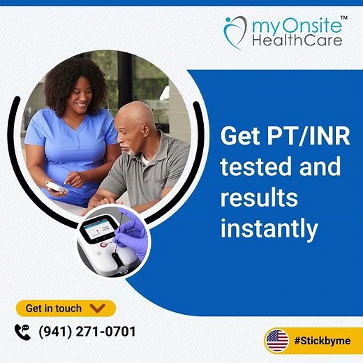 Get PT/INR Testing - myOnsite Healthcare
