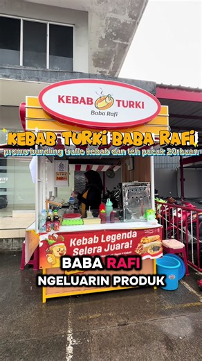 ada kebab baru yg enaknya bikin nagih #kebabbabarafi #babarafi #pestarasaakhirtahun #wisatakuliner #kebabviral