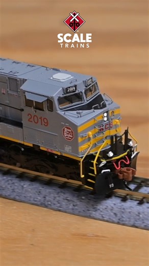 8.6K views · 313 reactions | Rivet Counter GE AC4400CWs are available "N" your scale and are ready to ship. Check out these two Kansas City Southern units, standard "Gray Ghost" and NAFTA. #ScaleTrains #RivetCounter #NScale #Diesel #DieselLocomotive #GeneralElectric #GE #AC4400CW #NAFTA | ScaleTrains | Facebook
