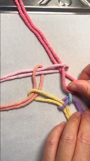 How to start a circle bracelet macrame #DIY#handmade#artcraft