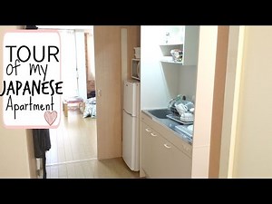Tour of My Japanese Apartment 2015-16!!! 日本のアパートのツアー