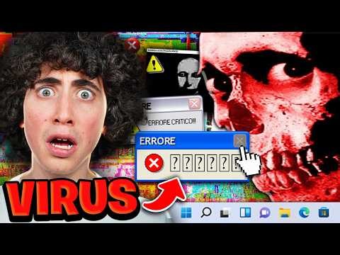 I Downloaded the Internet's MOST DISTURBING VIRUSES onto My PC... *ended badly*