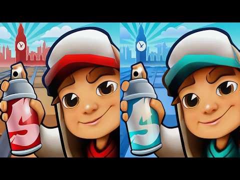 Subway Surfers : London Lucky Creatures 2026 🆚 London 2023 Maps Comparison